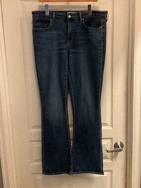 Women's Levis Signature Bootcut Blue Jeans